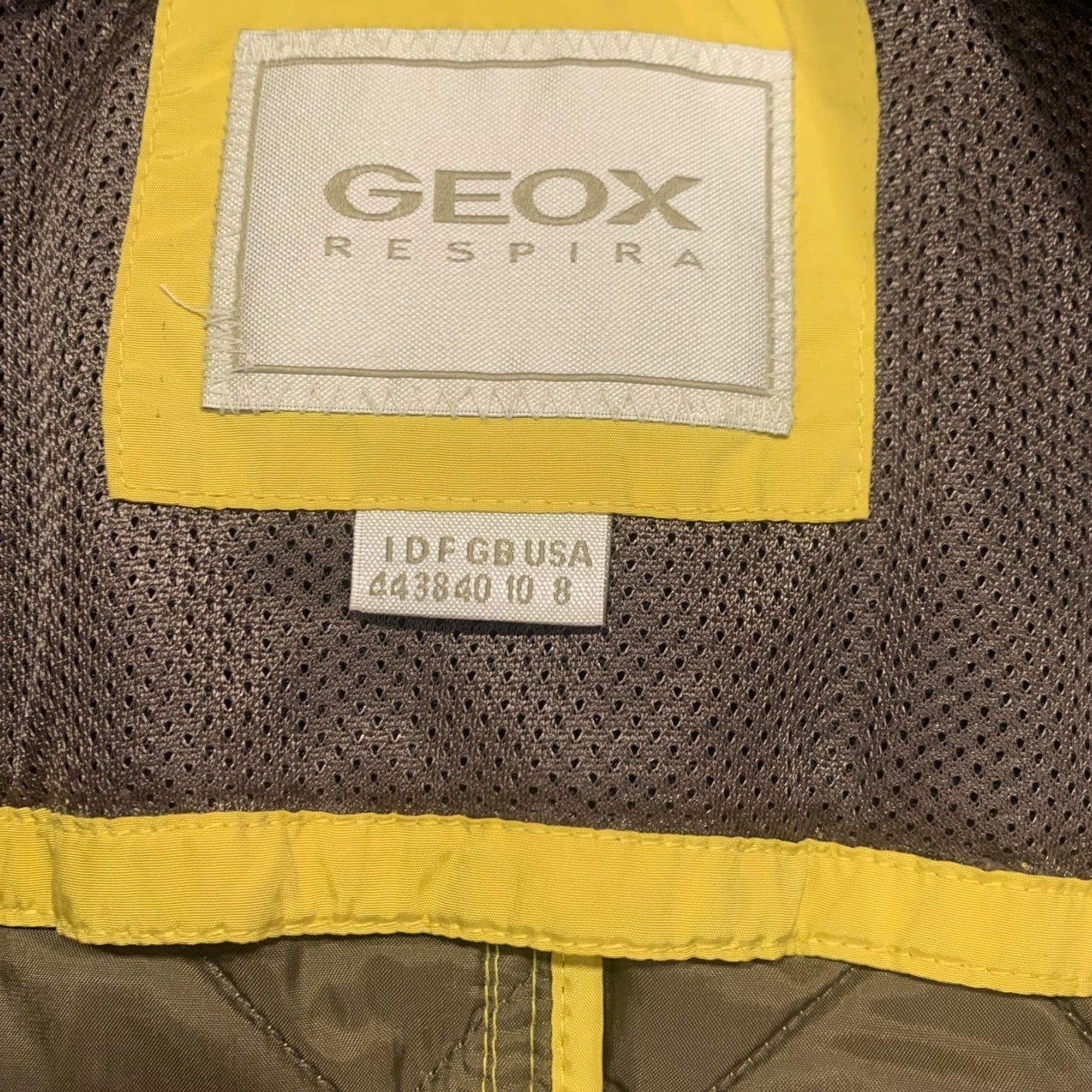 Piumino Donna Geox Giallo
