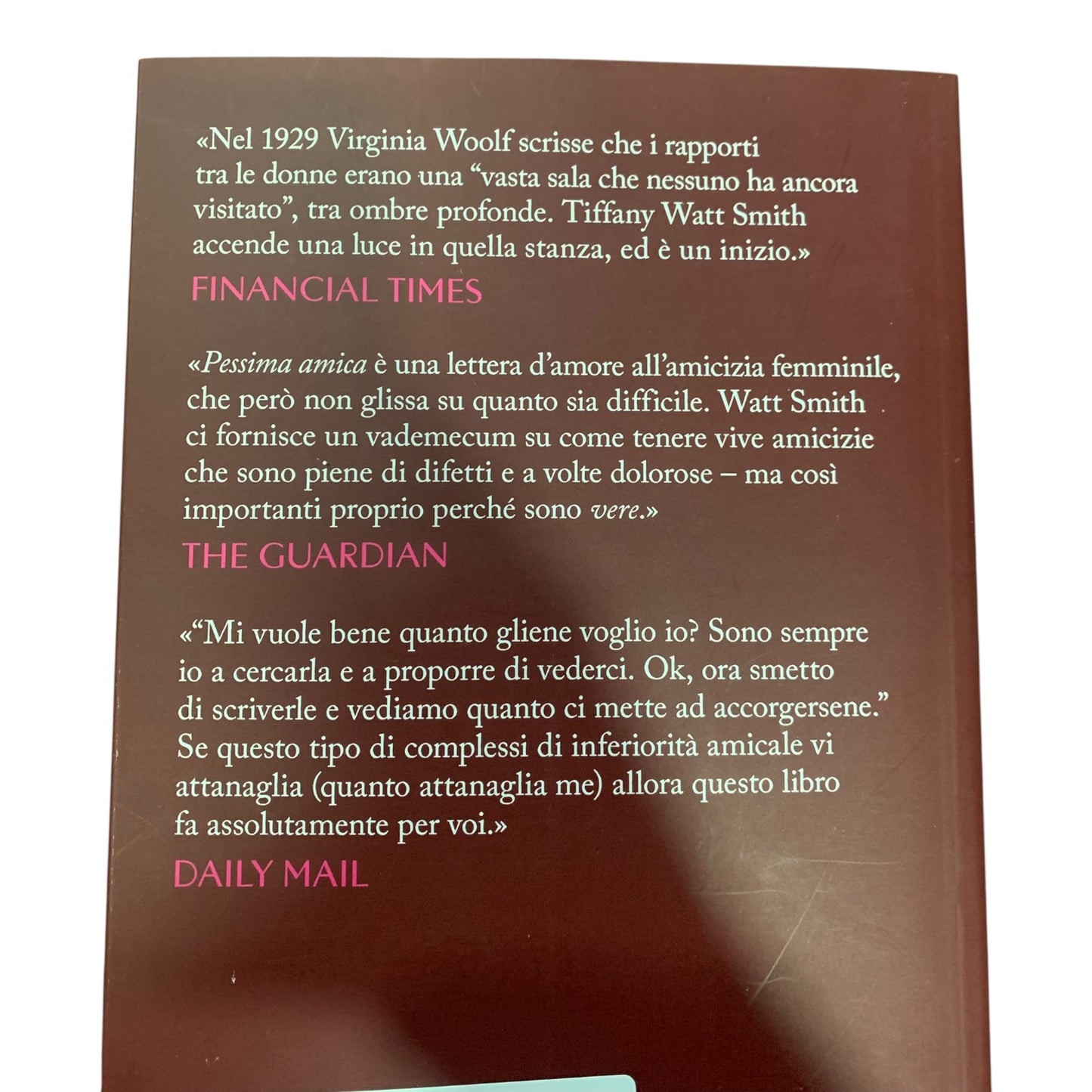 Libro Pessima Amica