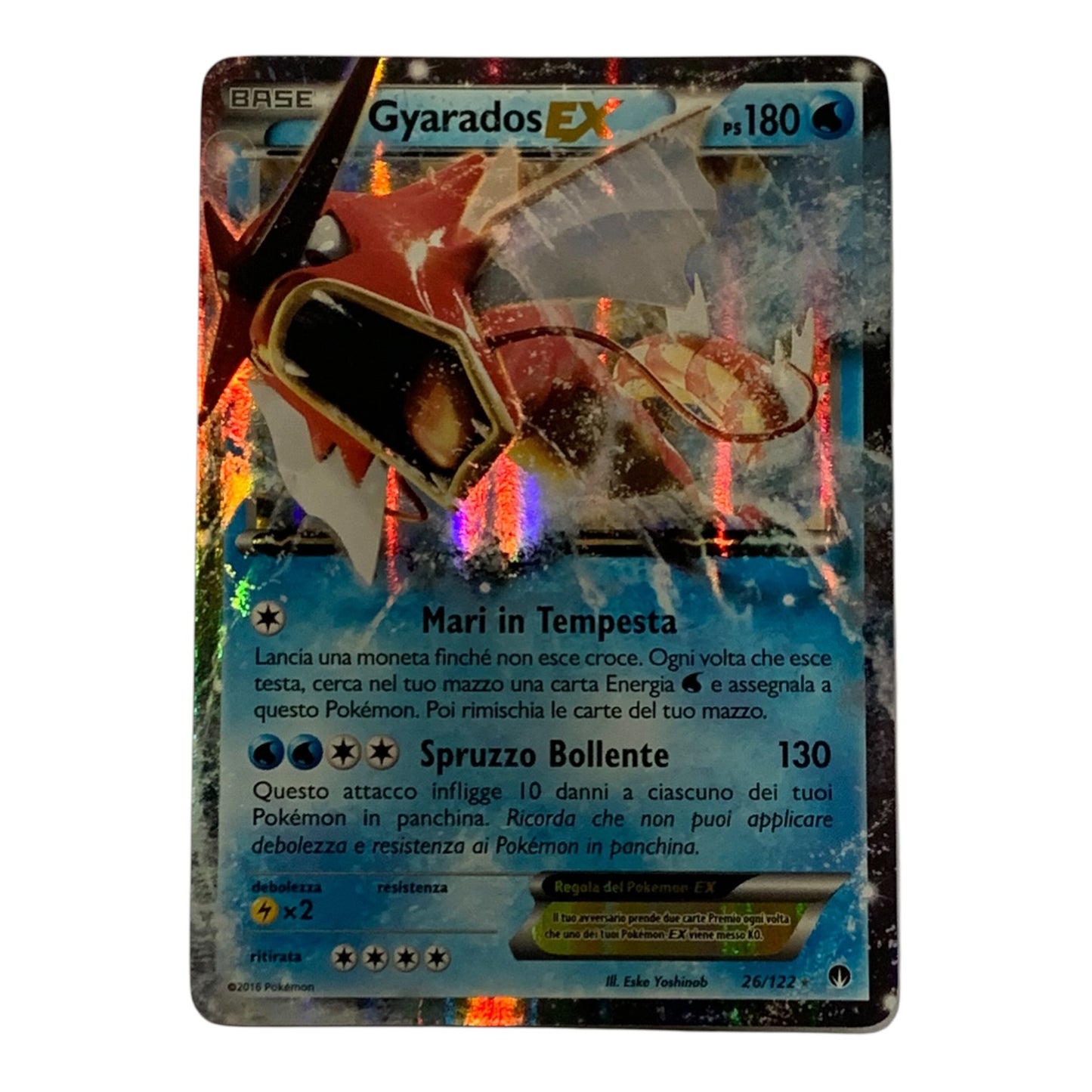 Carta Pokemon Gyarados Ex