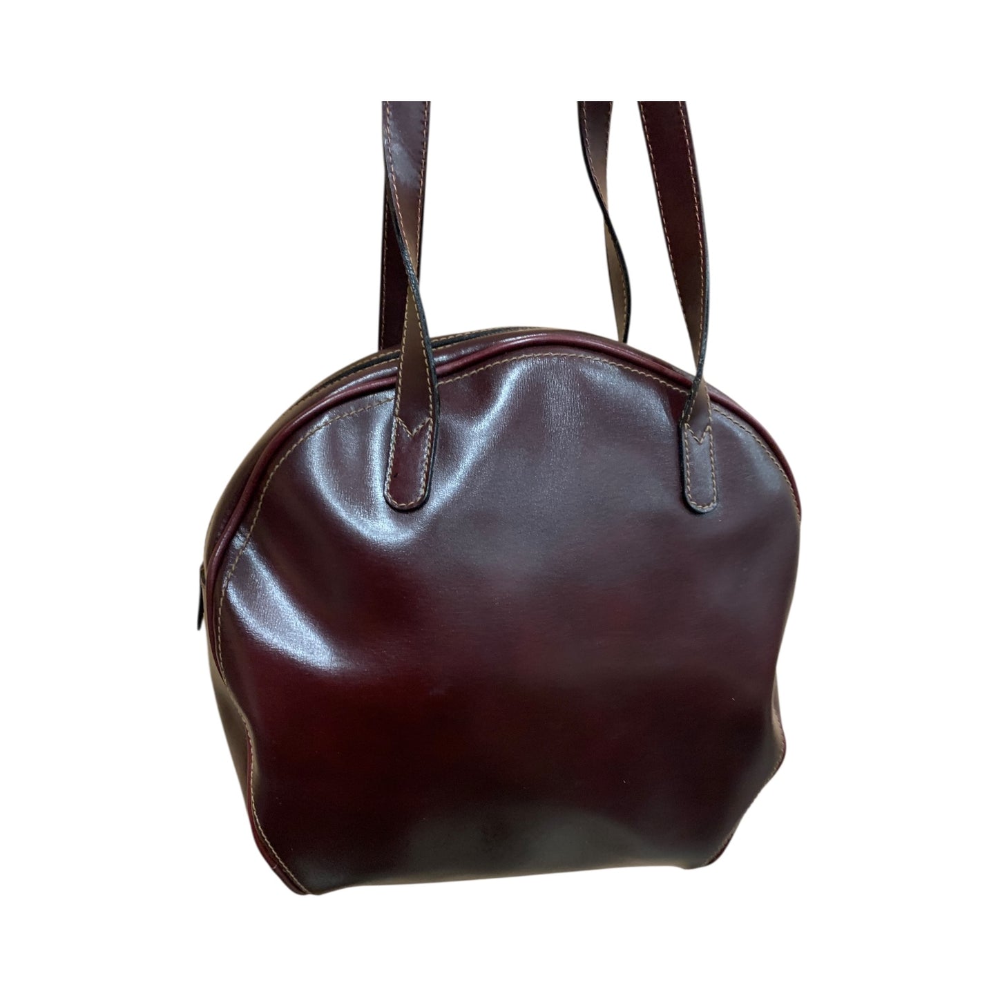 Borsetta Donna Vintage Pelle Borgogna