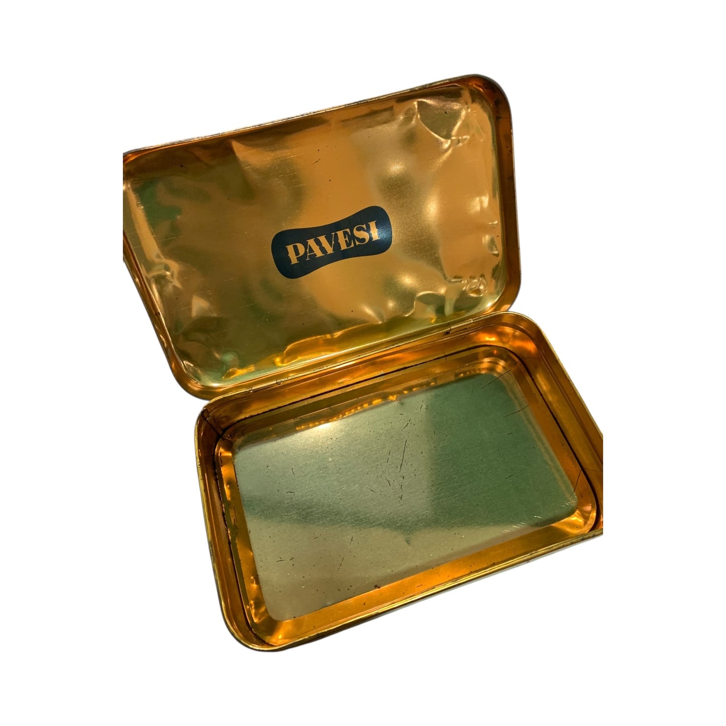 Scatola Latta Pavesi Vintage