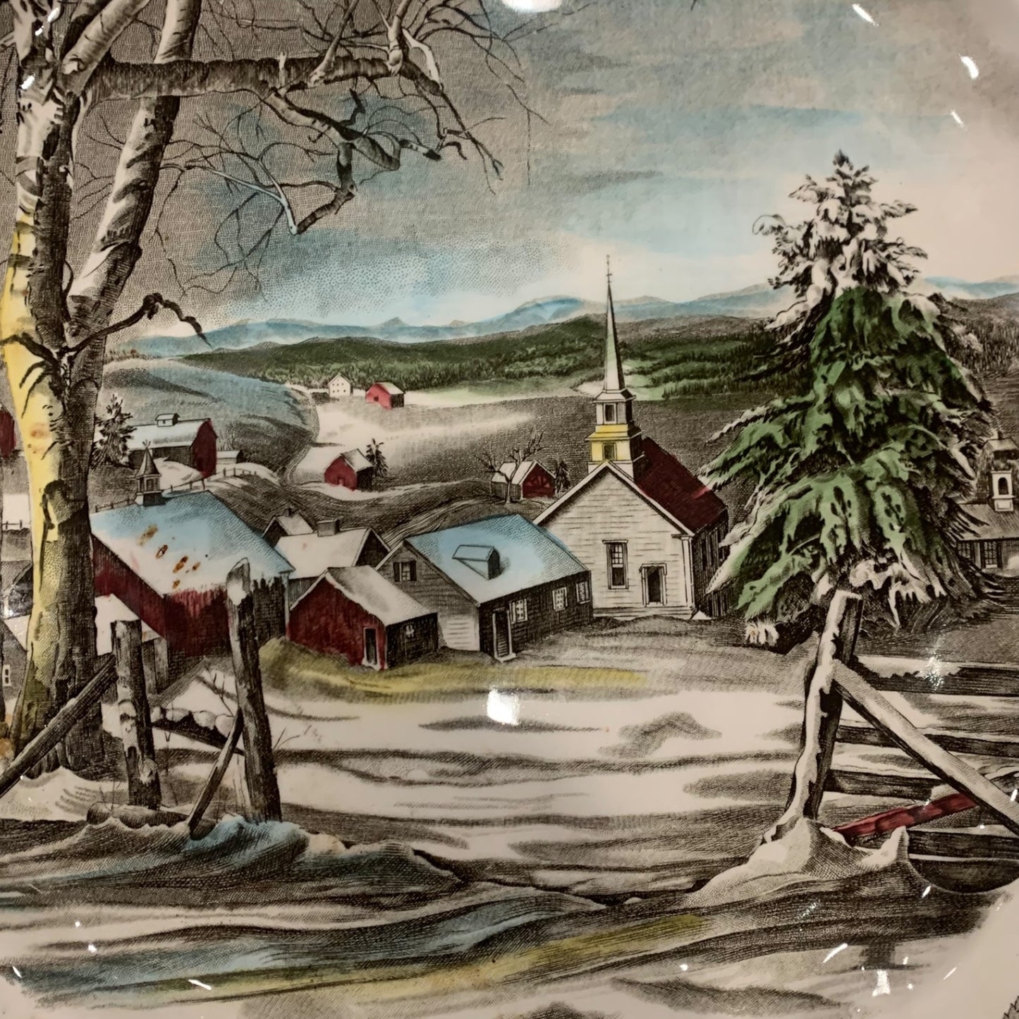 Piatto Ceramica Inglese Johnson Bros