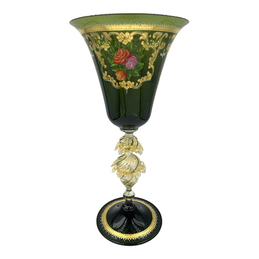 Bicchiere Vetro Di Murano Amadi Fabiano