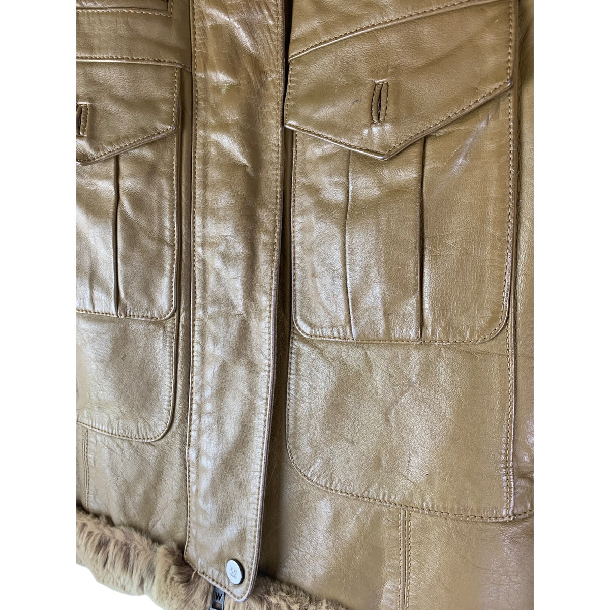 Giacca Donna Pelle MaxMara Weekend