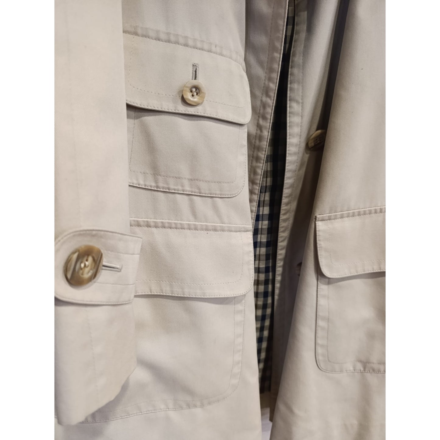 Trench Vintage Acquascutum Beige