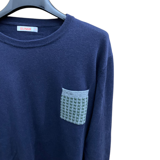 Maglione Uomo Sun68 Blu