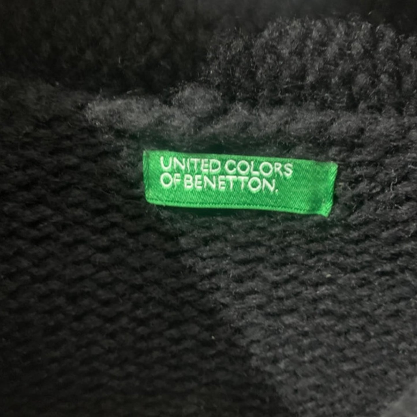 Cardigan Donna Vintage Benetton Lana