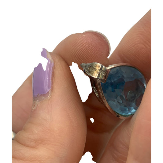 Ciondolo Vintage Pietra Azzurra