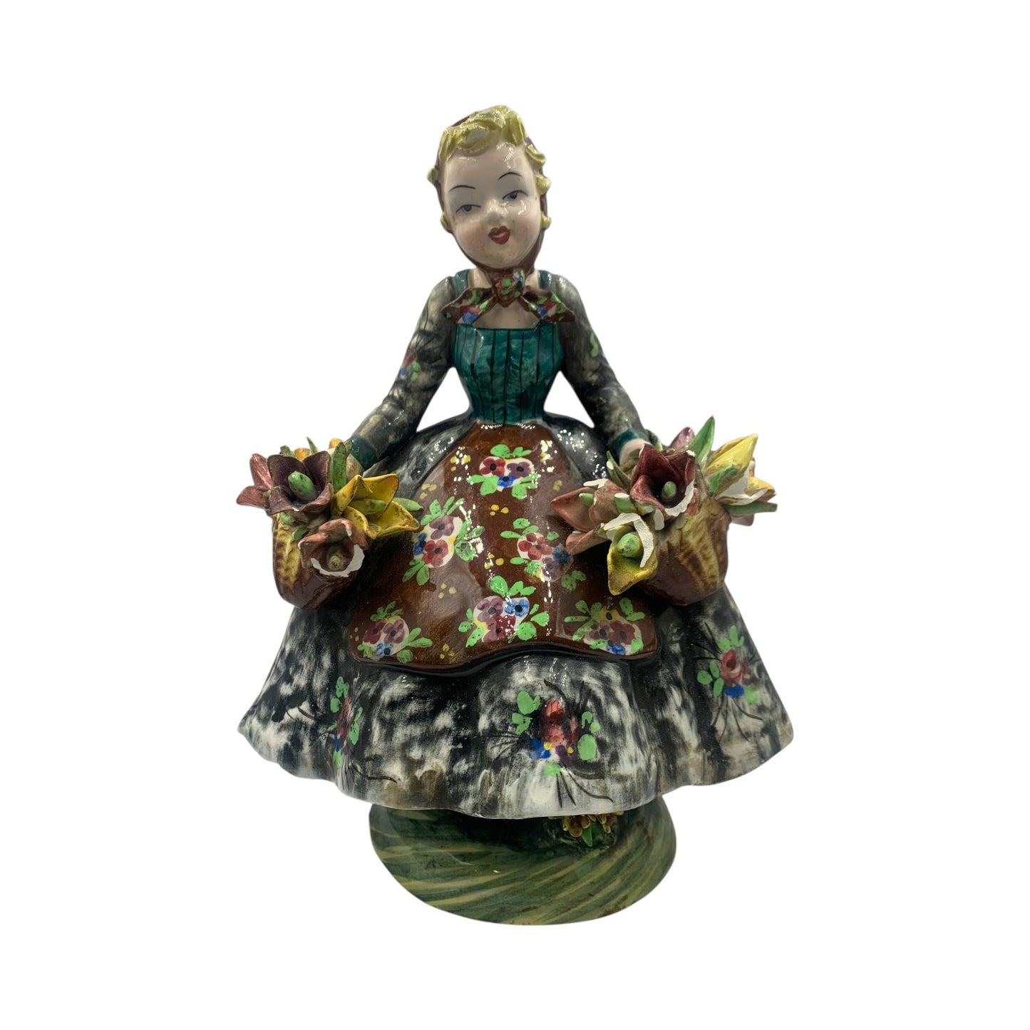 Statuina Ceramica Nove Bassano Anni 40