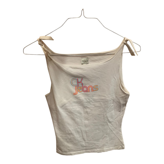 Top Donna Calvin Klein Cotone