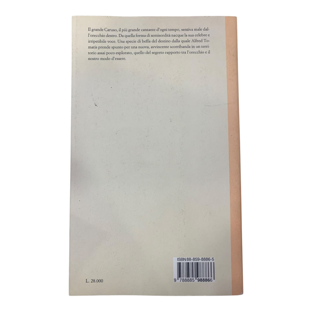 Libro L’Orecchio E Pa Voce
