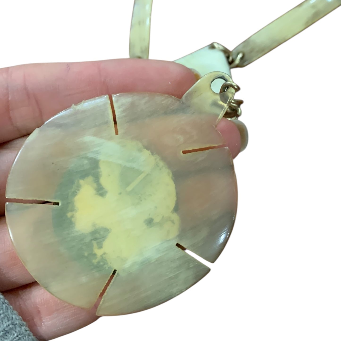 Collana Vintage In Osso