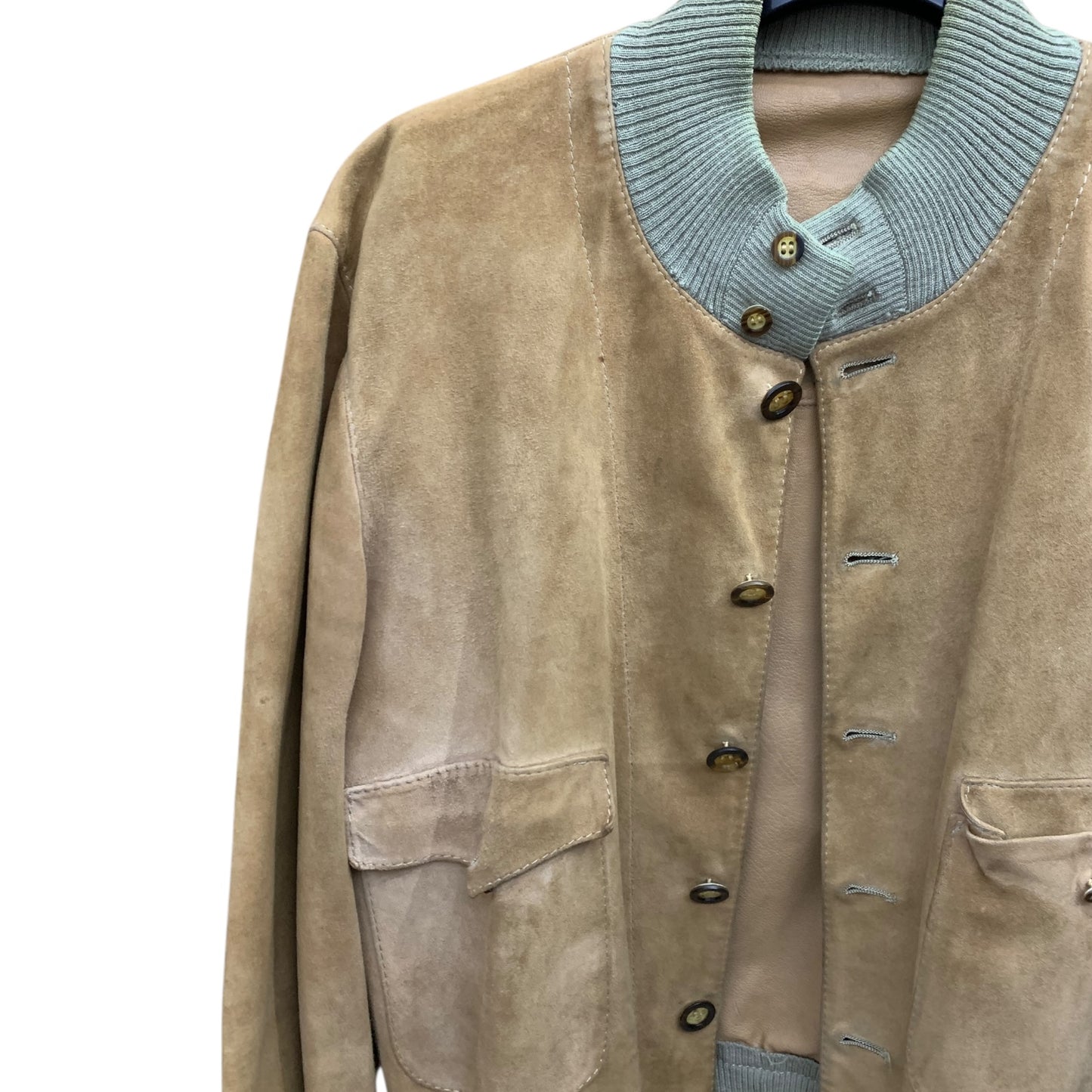 Giacca Vintage Pelle scamosciata