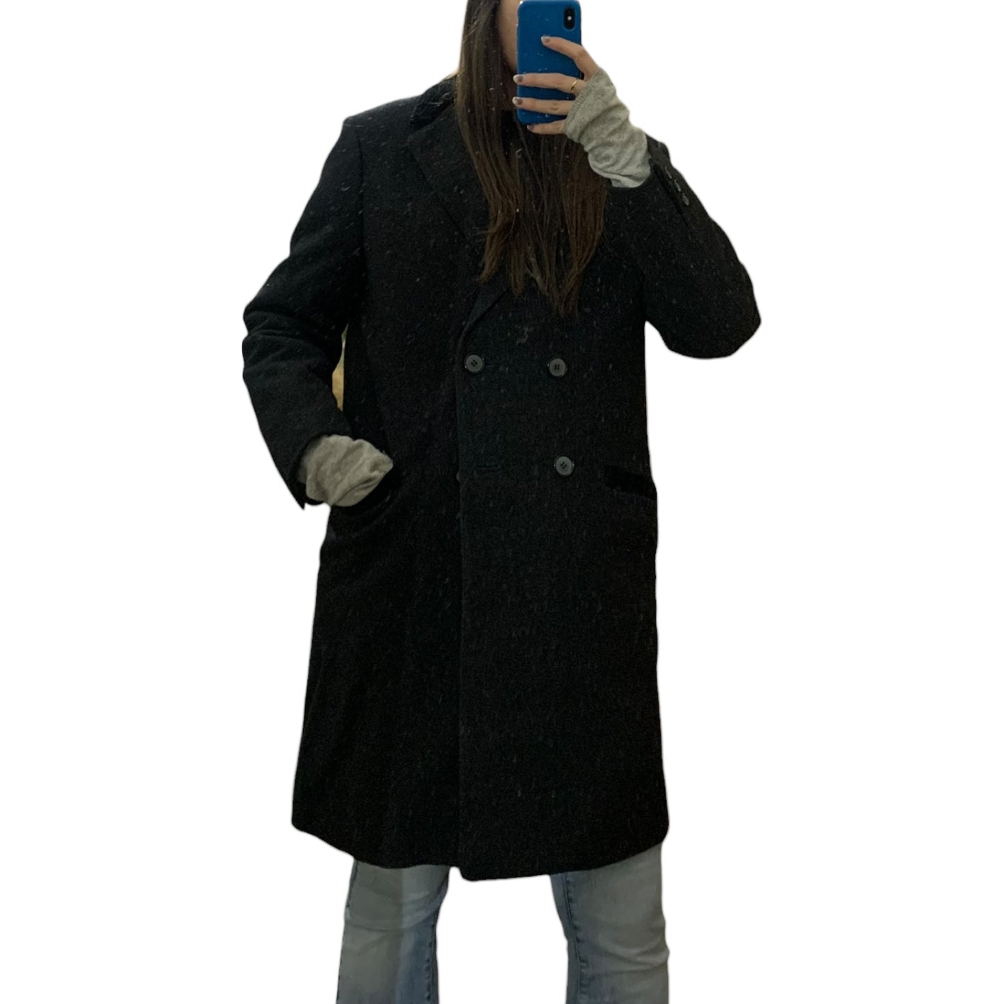 Cappotto Uomo Vintage Saxony Lana