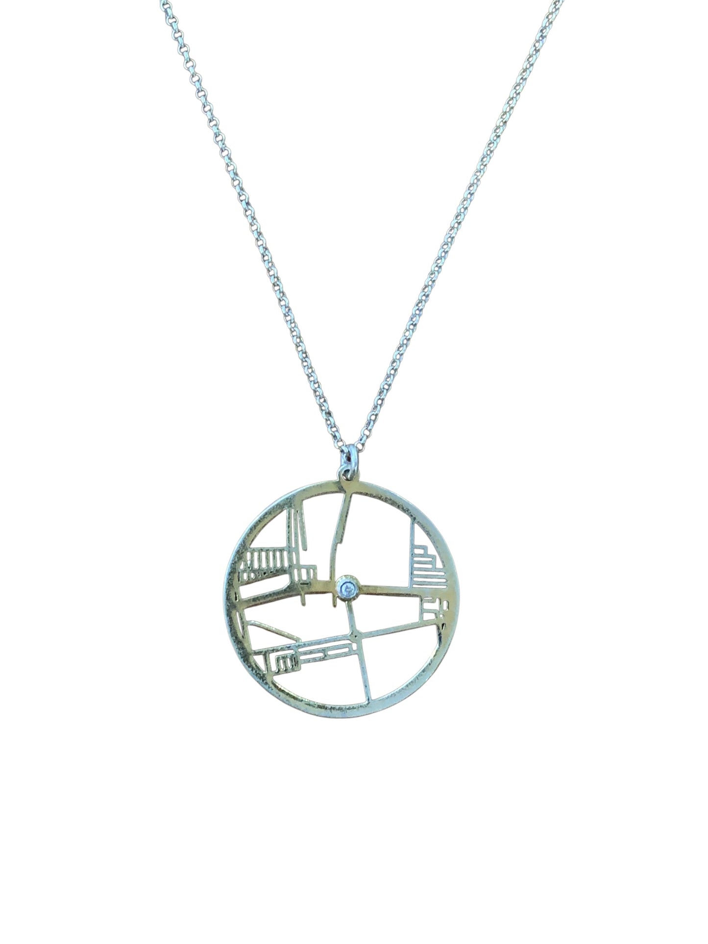 Collana Donna Mappa