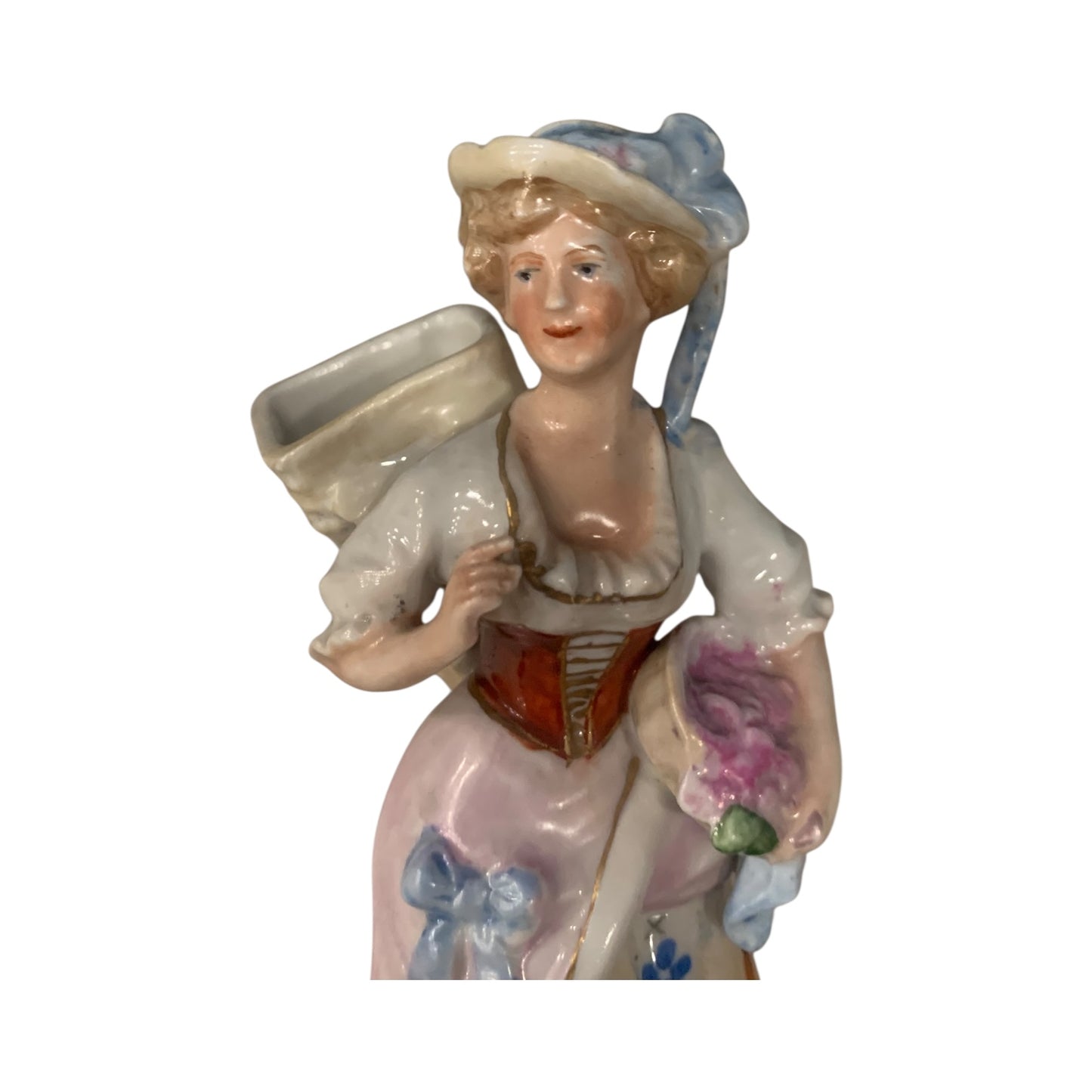 Statuina Vintage Ceramica Capodimonte