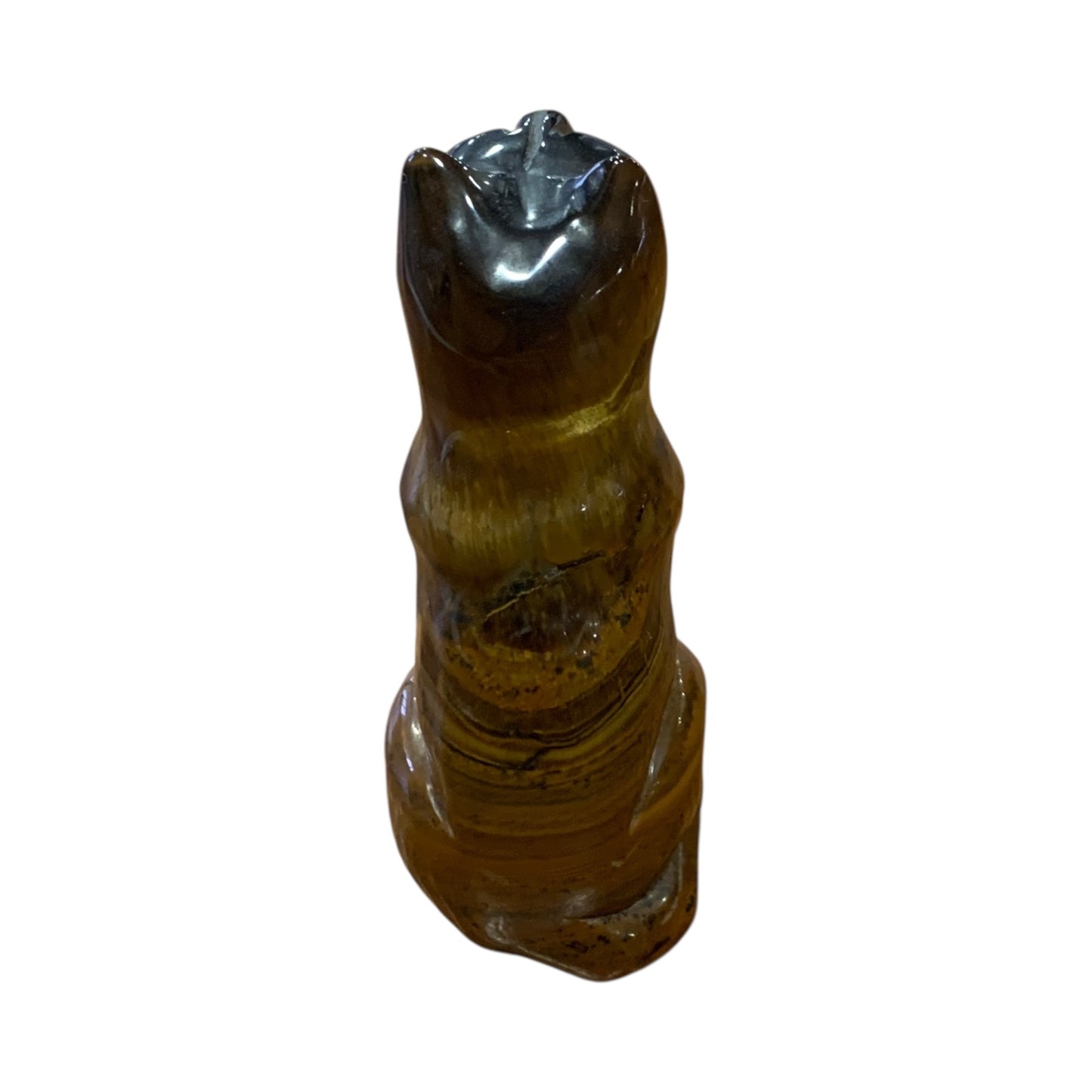 Statuina Occhio Di Tigre Gatto