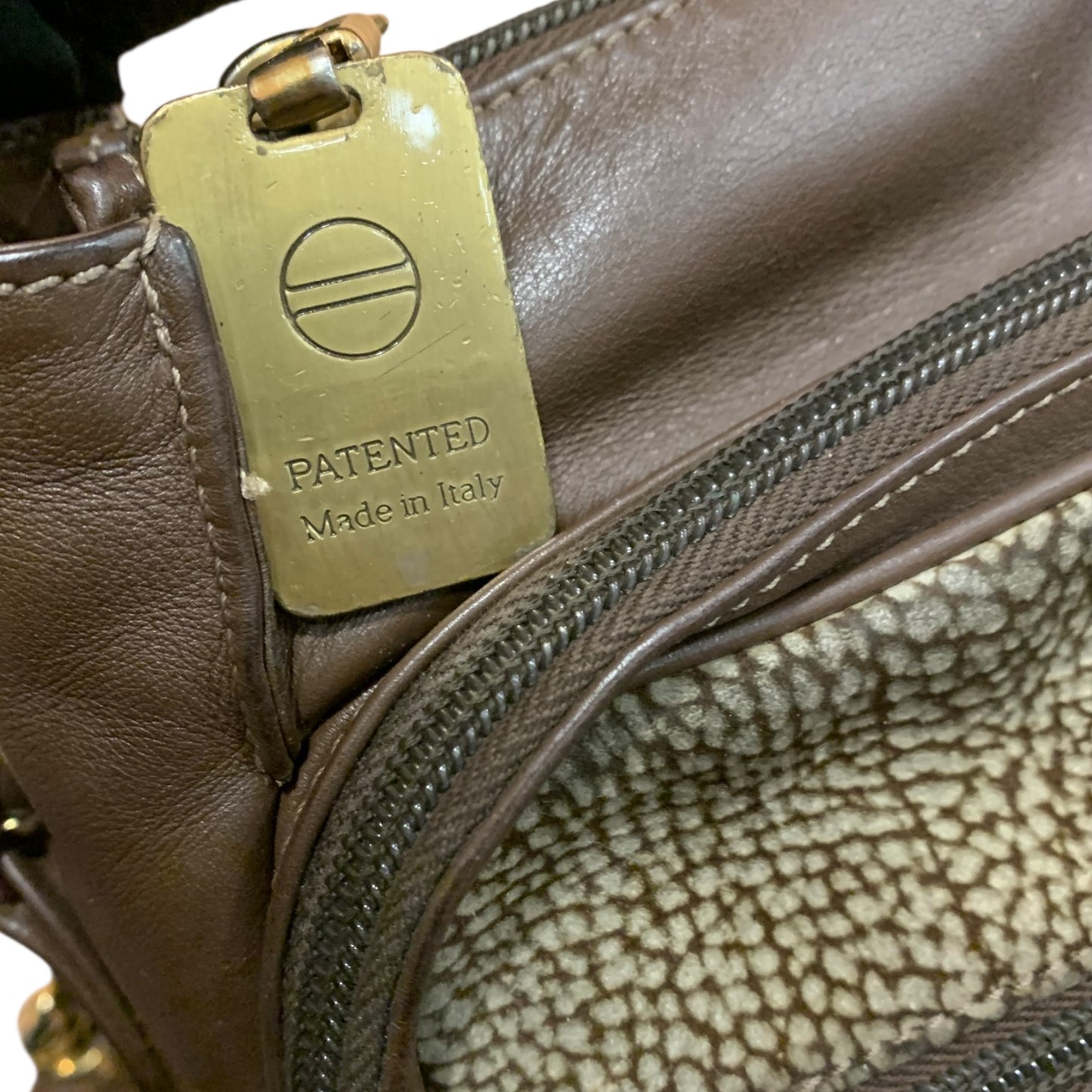 Borsa Tracolla Vintage Borbonese Tapiro
