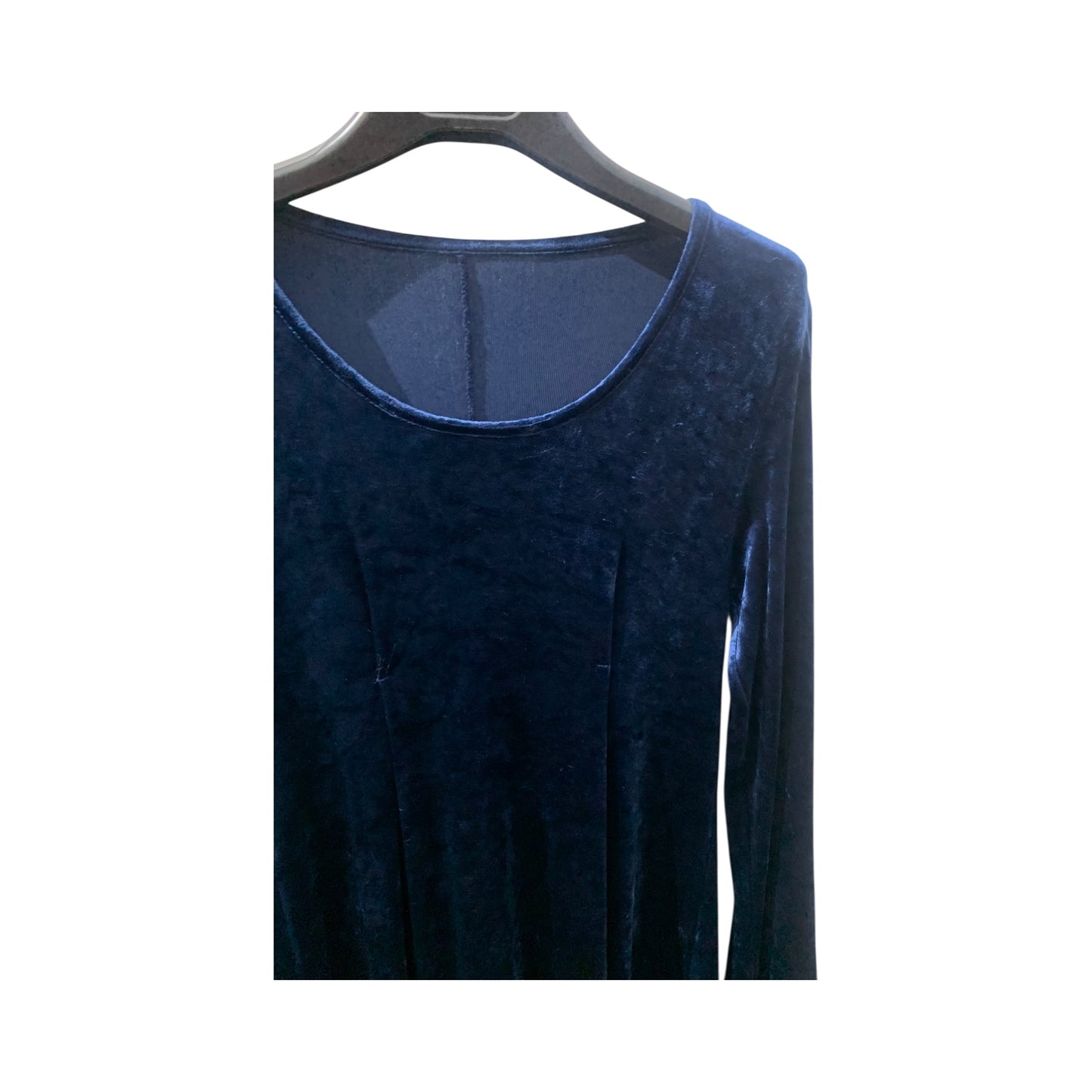 Abito Donna Vintage Velluto Blu