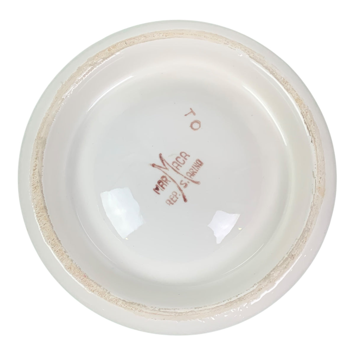 Posacenere Vintage Ceramica Marmaca
