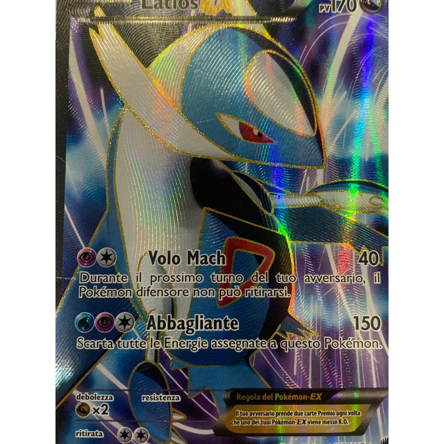 Carta Pokemon Latios Ex