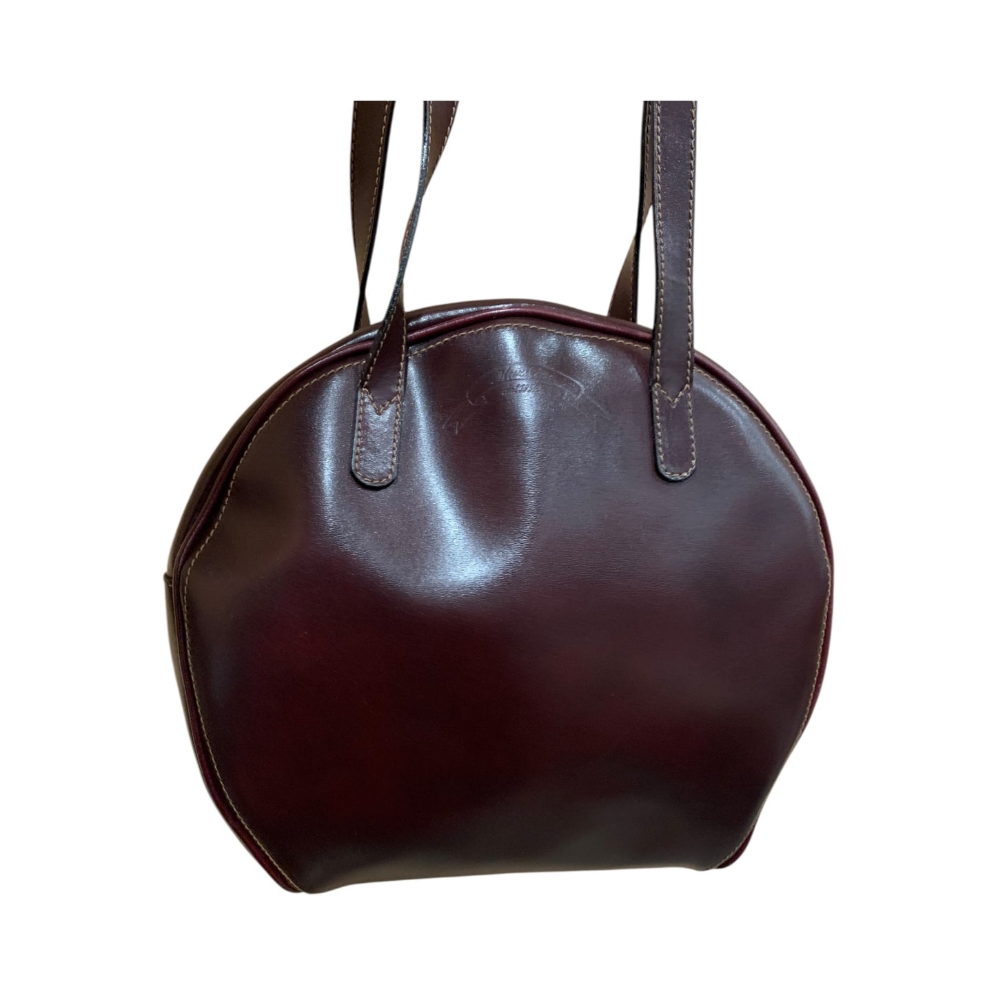 Borsetta Donna Vintage Pelle Borgogna