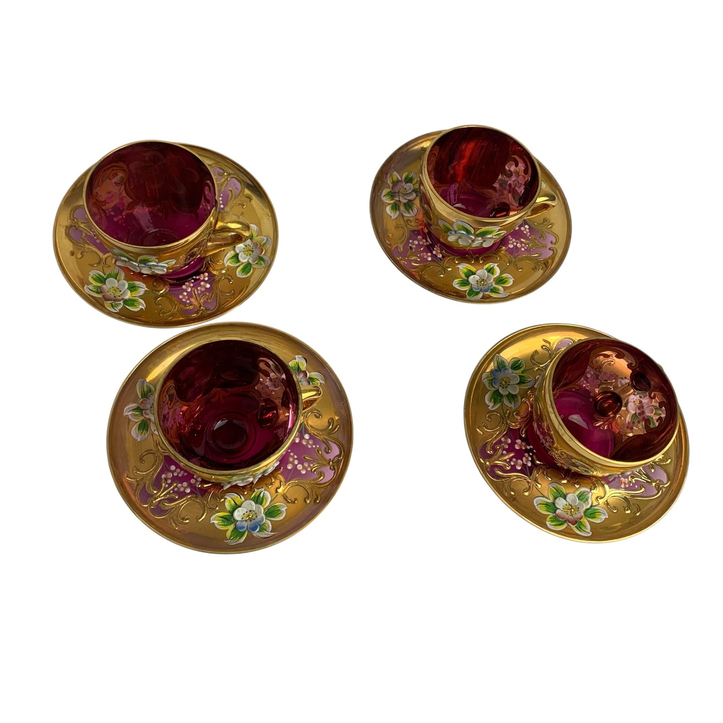 Tazzine Caffe Murano Tre Fuochi