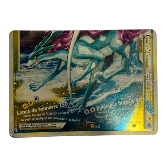 Carta Pokemon Raikou&Suicune Legende