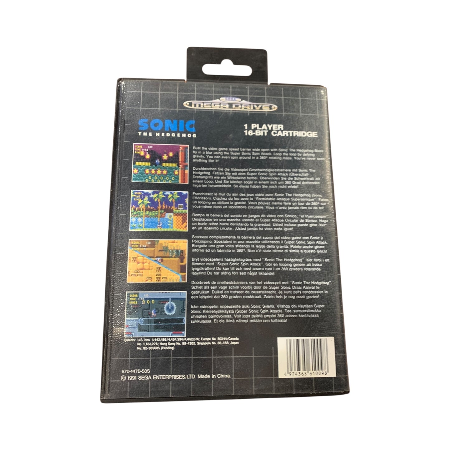 Gioco Sega Sonic