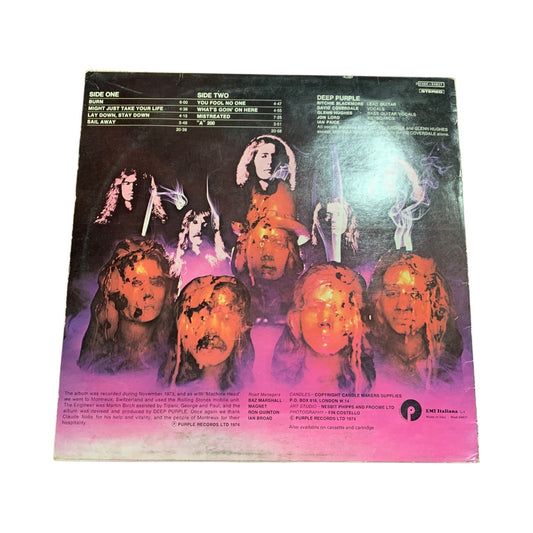 Vinile 33 Giri Deep Purple - Burn