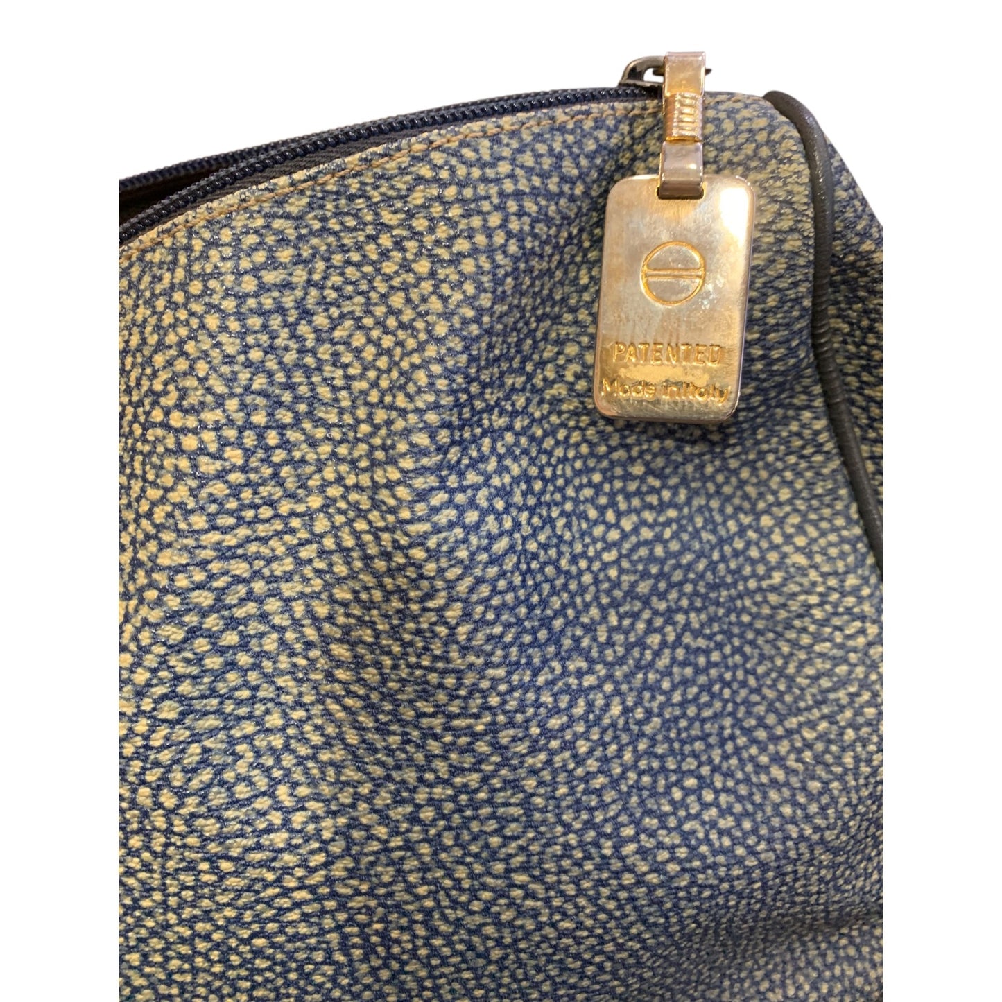 Borsa Tracolla Borbonese Vintage Blu