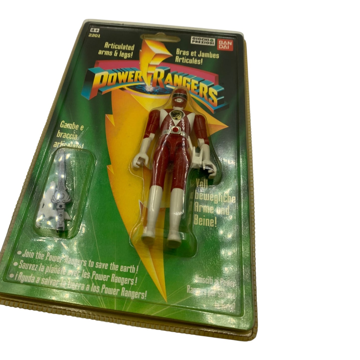 Action Figure Power Rangers Vintage