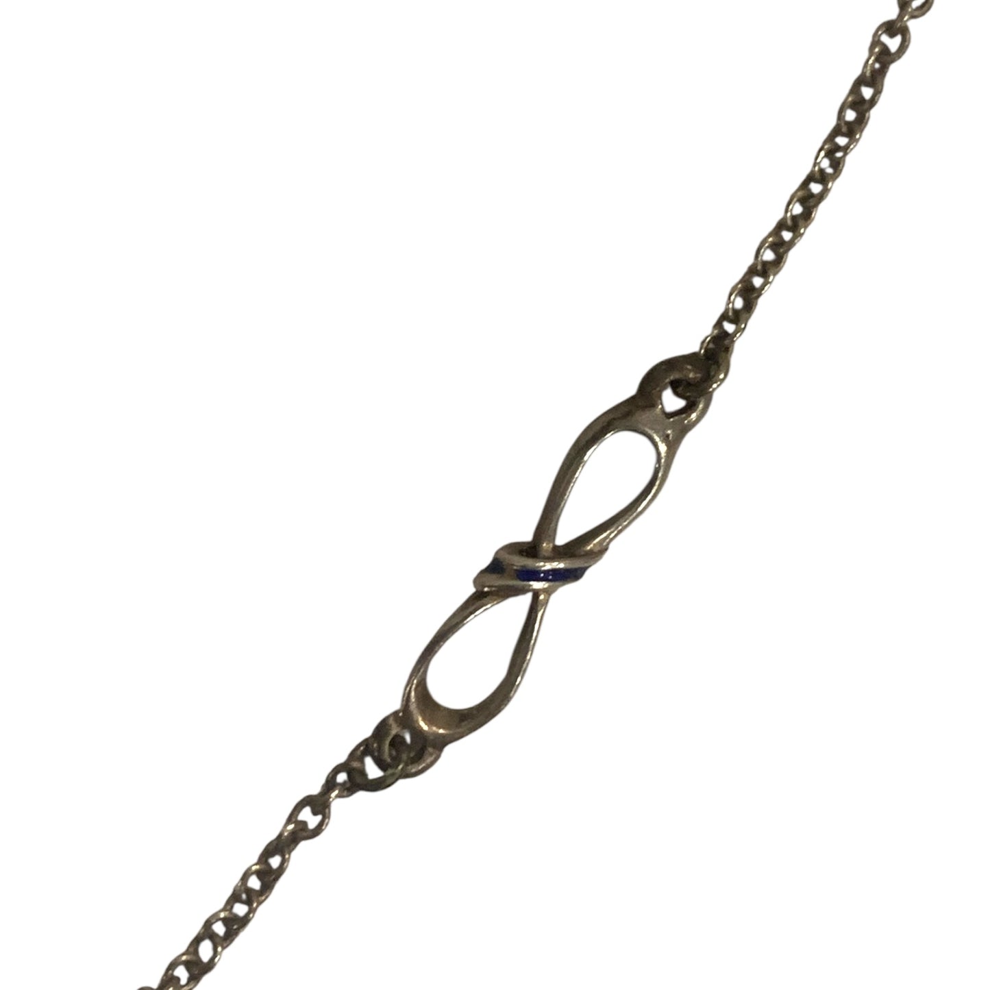 Collana vintage con simboli infiniti