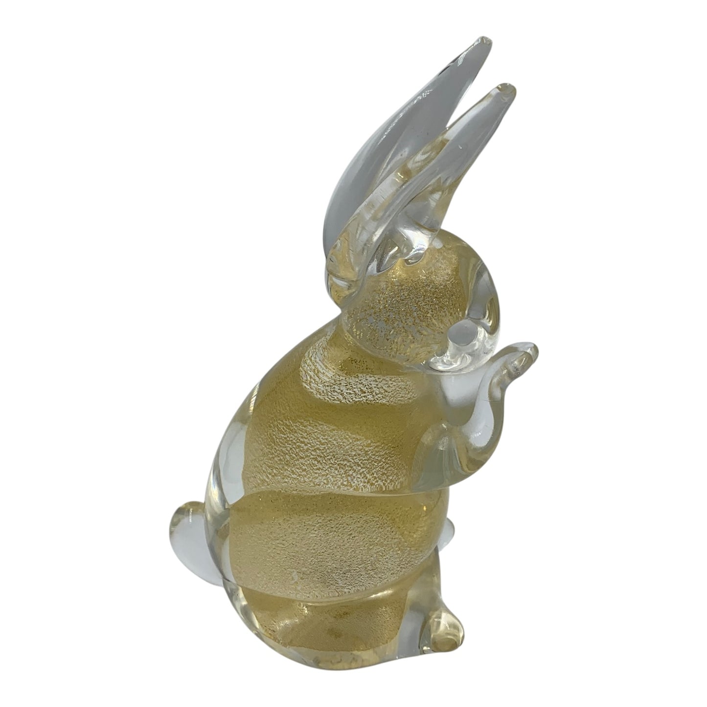 Statuina Vetro Di Murano Coniglio