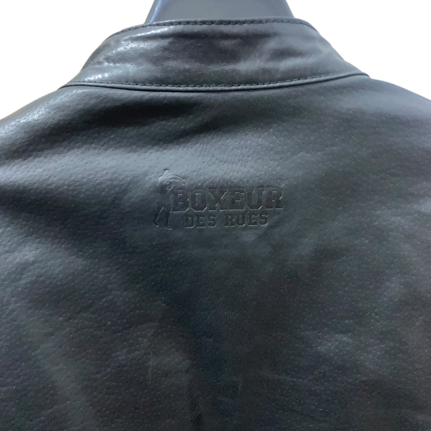 Giacca Uomo Bomber Boxeur Pelle