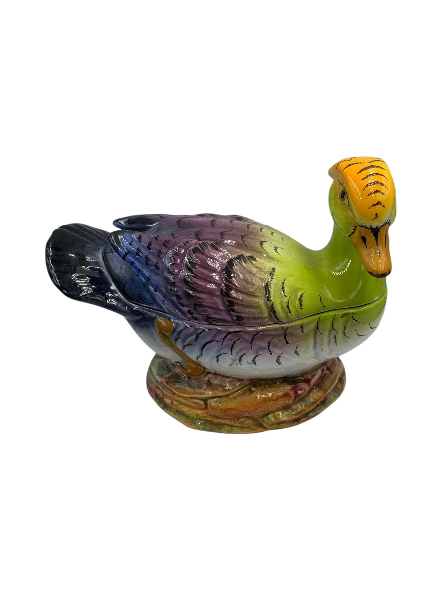 Zuppiera Piccola Vintage Ceramica Fagiano