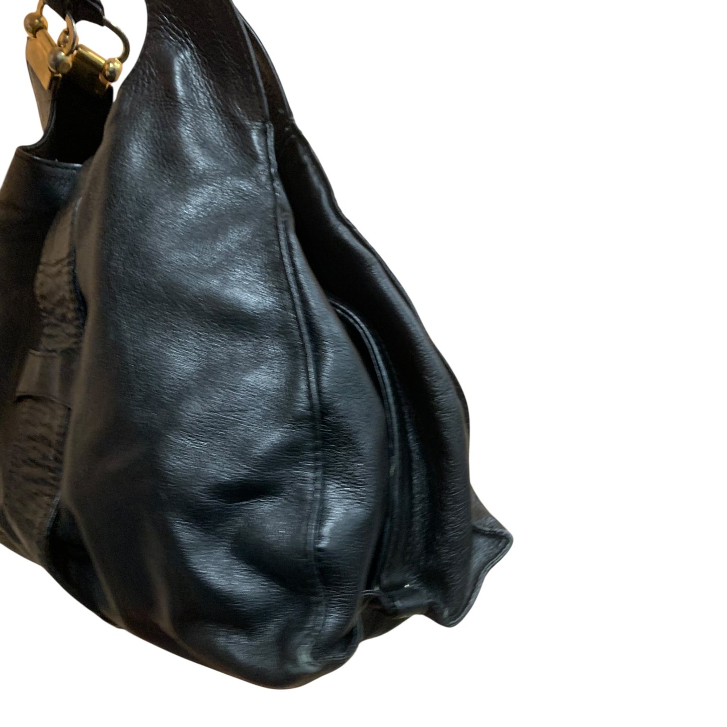 Borsa A Spalla Vintage Pelle Nera