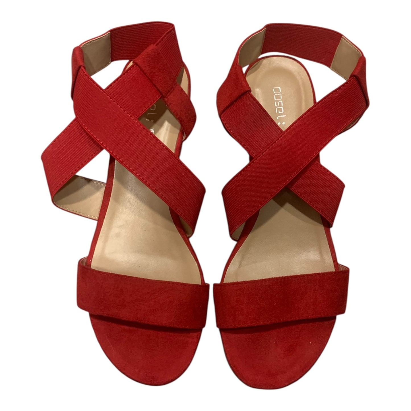 Zeppe Donna Obsel Pelle Rosso