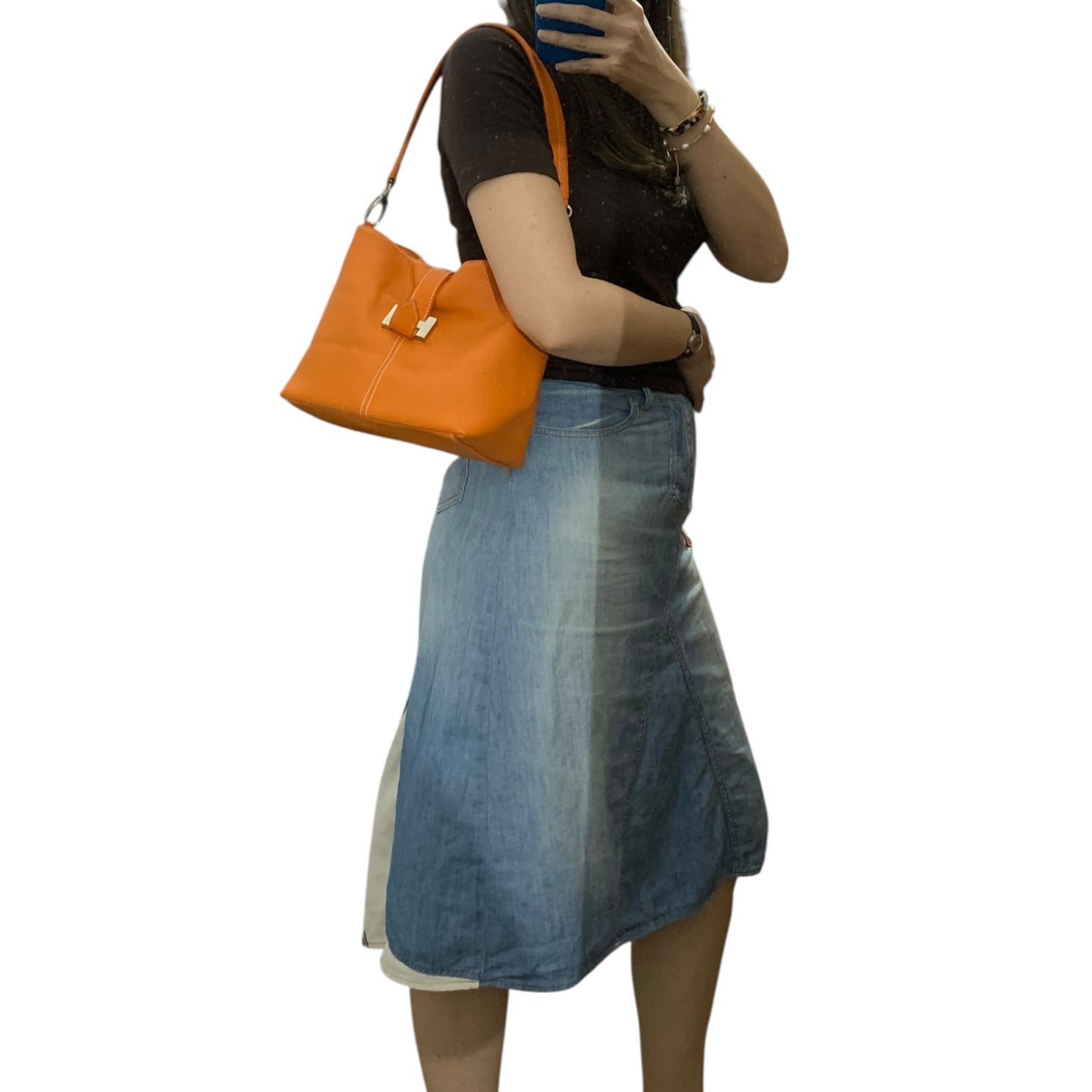 Borsa A Spalla Vintage Maxima Pelle