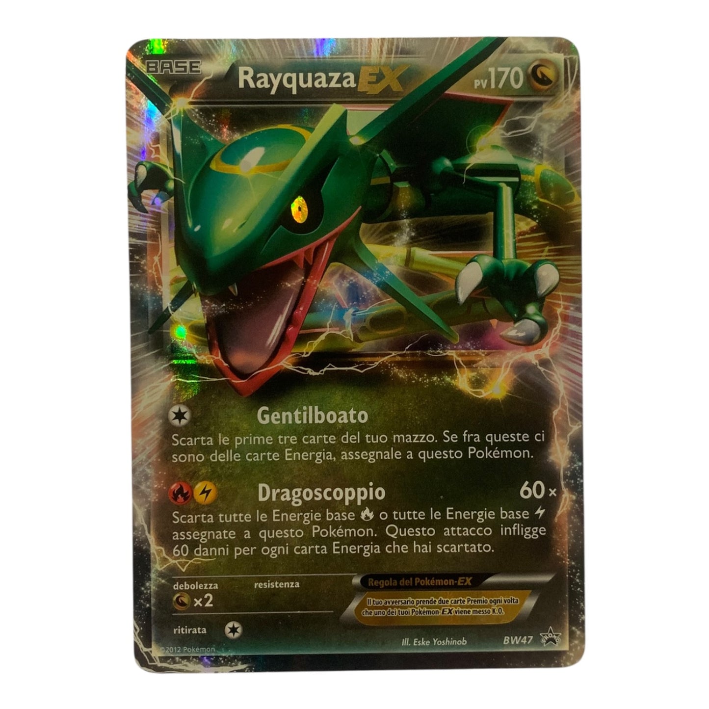 Carta Pokemon Rayquaza Ex