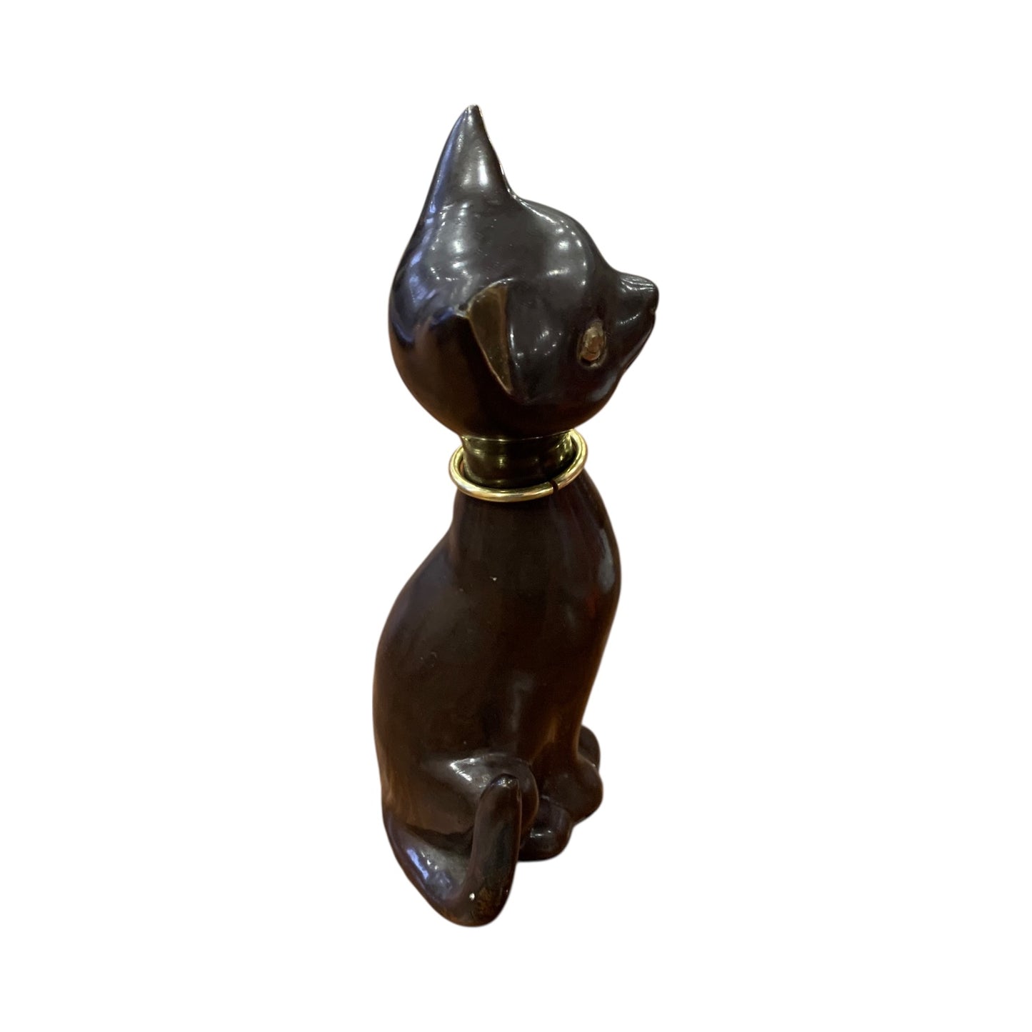 Statuina Vintage Gatto Pietra