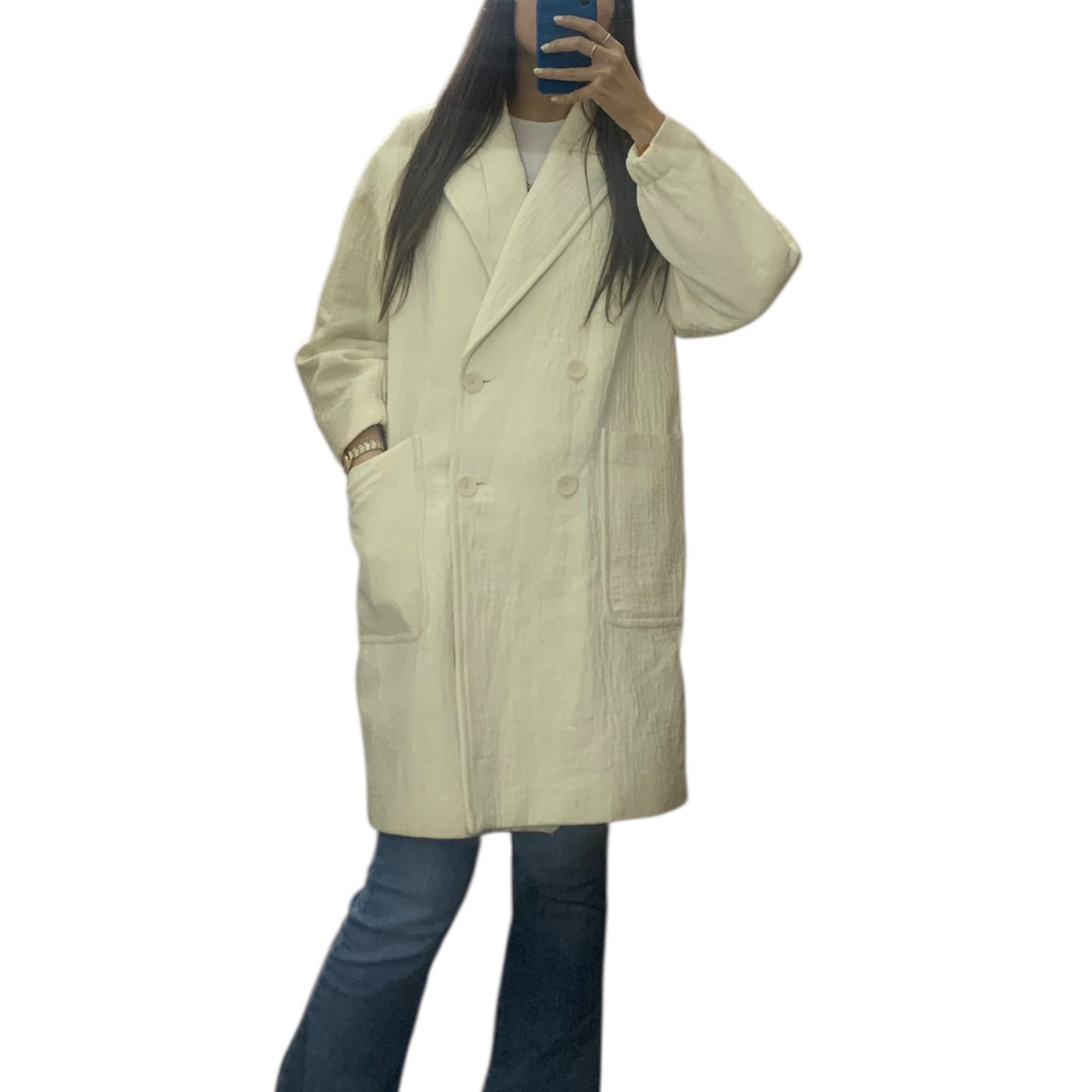 Cappotto Primaverile Zara Doppiopetto