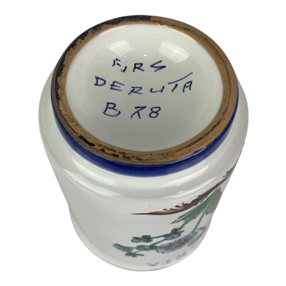 Vasetto Farmaceutico Deruta Cicoria
