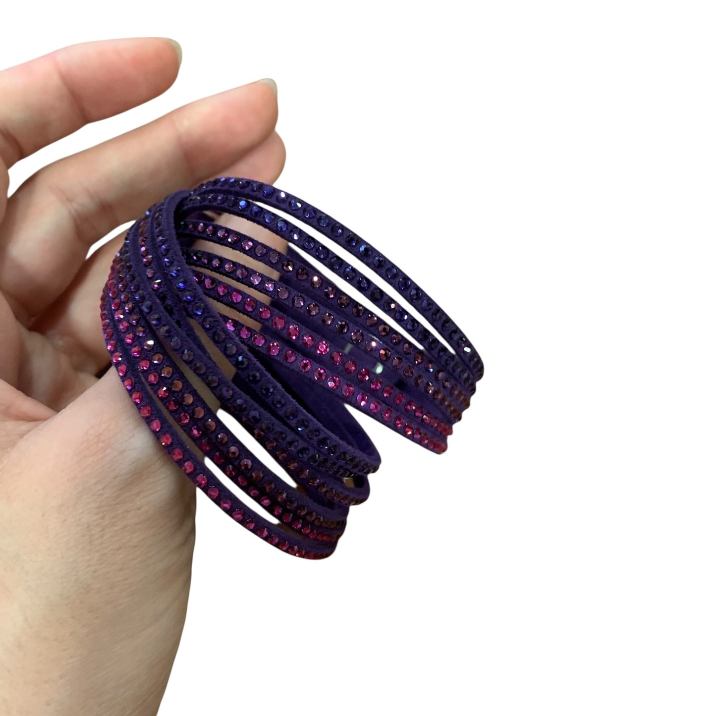 Braccialetto Donna Swarovski Pelle