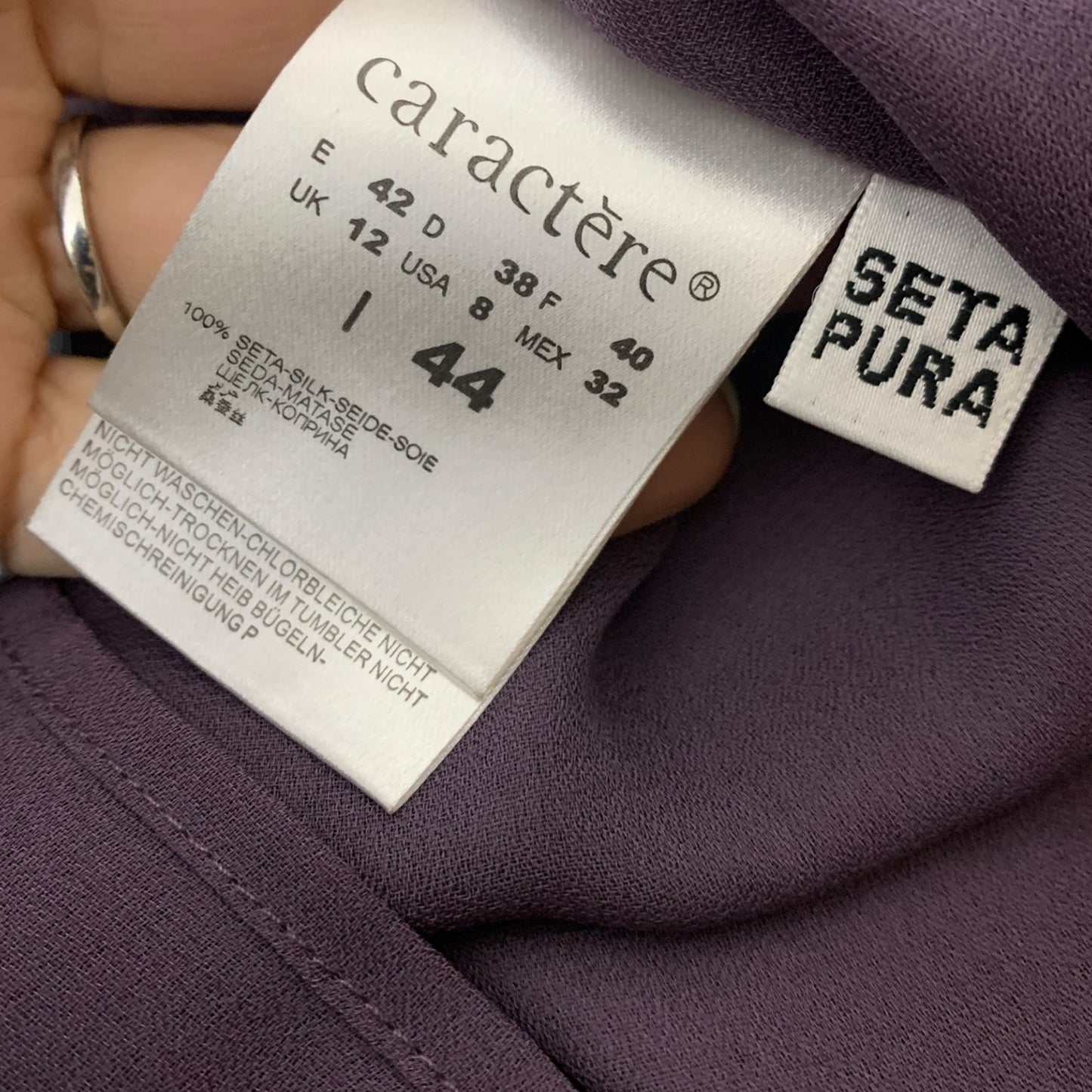 Abito Donna Caractere Seta