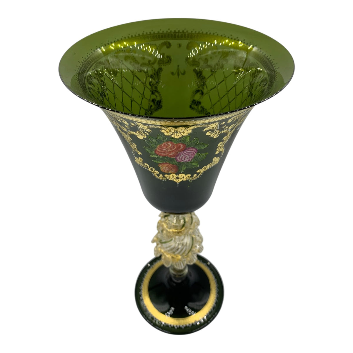 Bicchiere Vetro Di Murano Amadi Fabiano