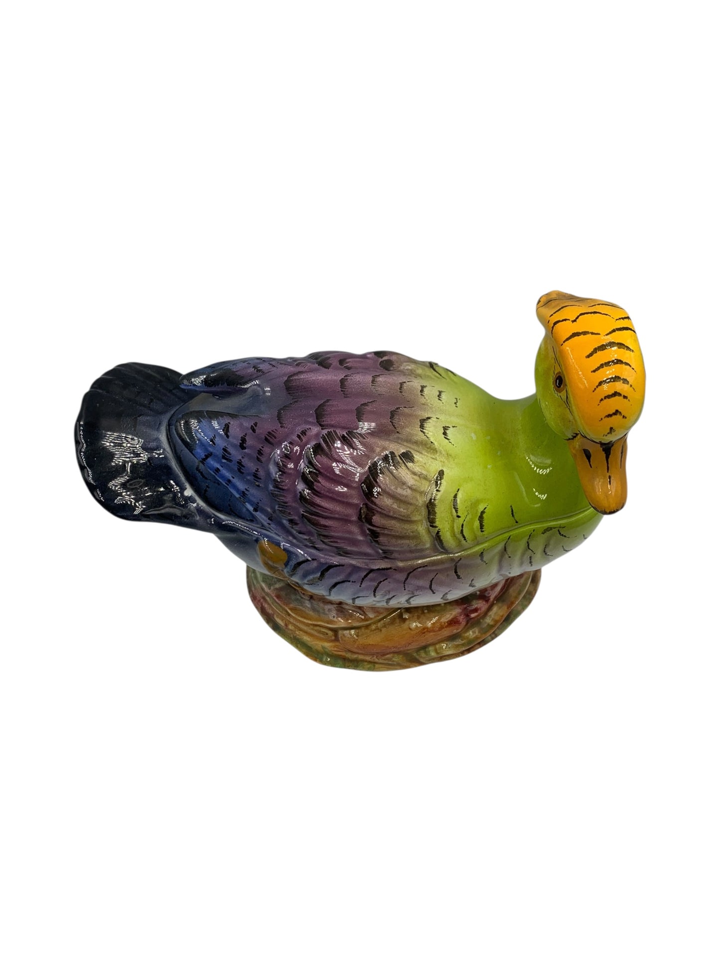Zuppiera Piccola Vintage Ceramica Fagiano