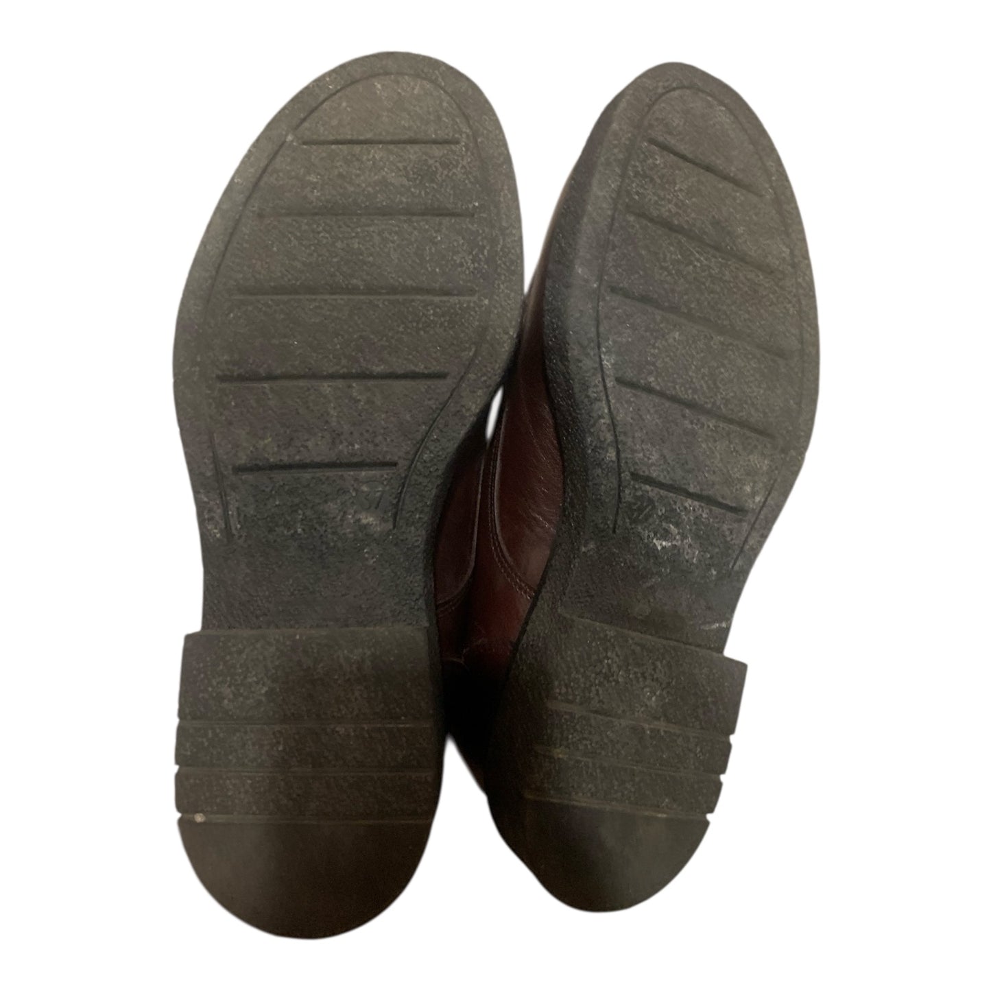 Scarpe Mocassini Donna Pelle Bordeaux