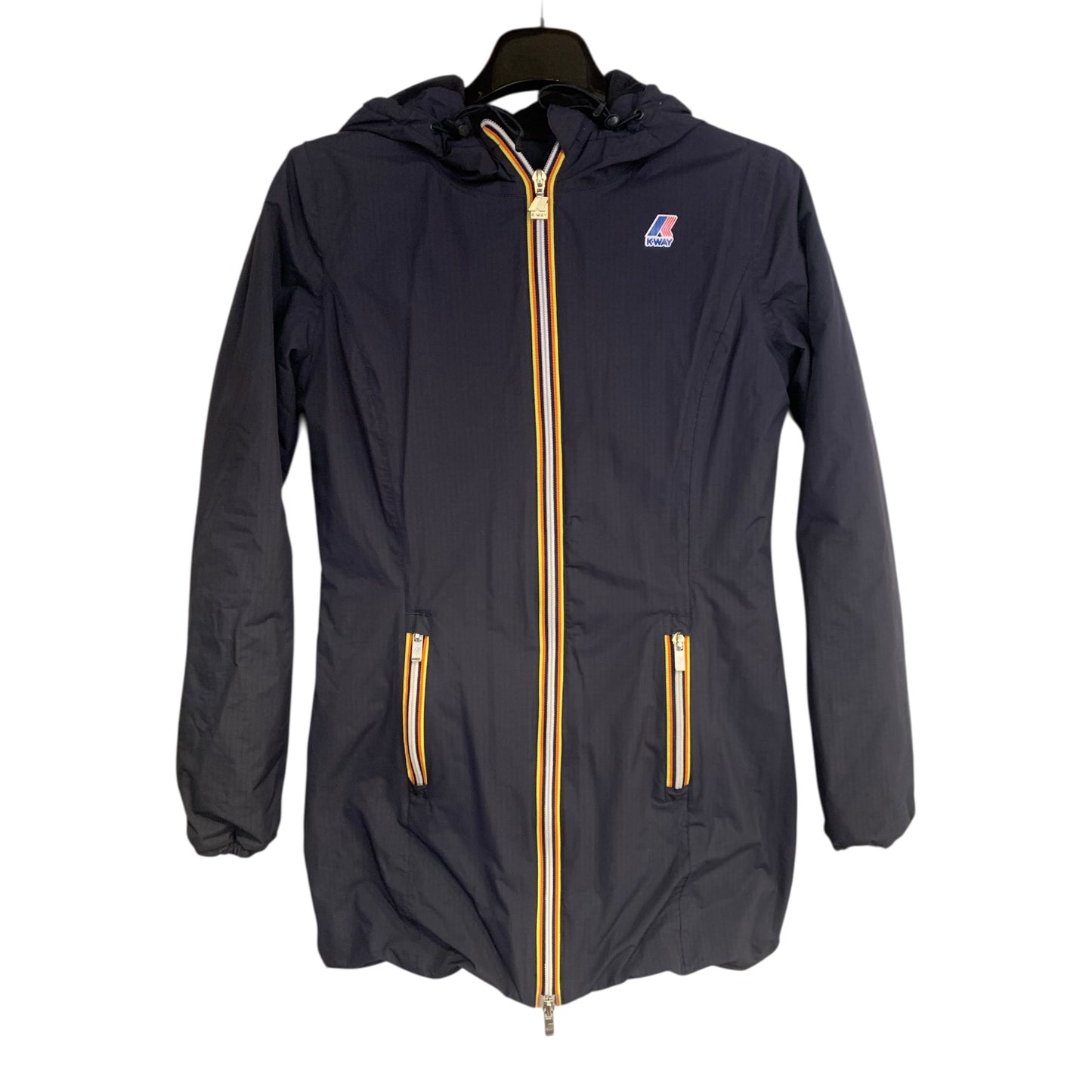 Piumino Ragazza K-Way Blu