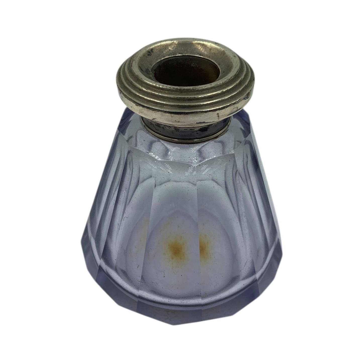 Boccetta Profumo Vintage Cristallo e Argento